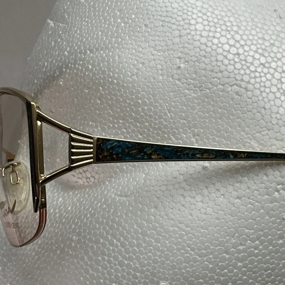 Tura Mod-465 TEA Vintage 80's Womens Eyeglasses 57-14-135 Grandmacore- New